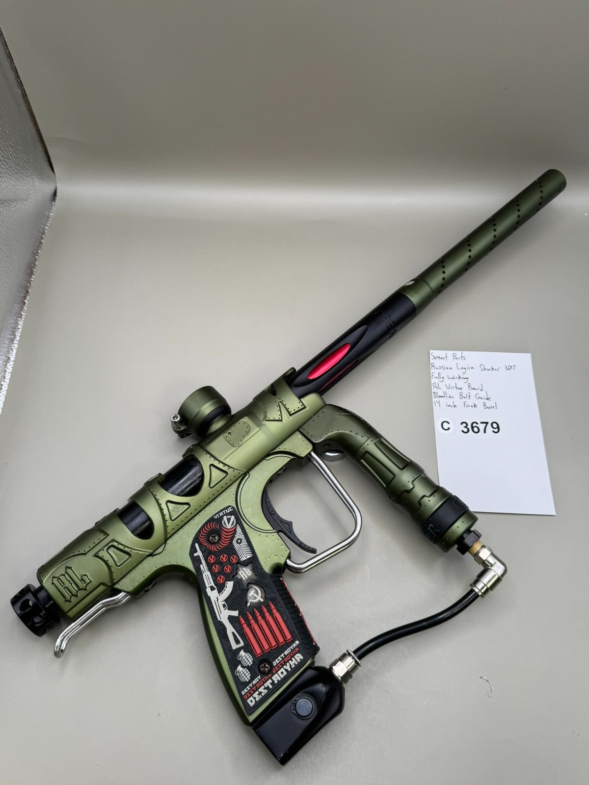 Smart Parts Russian Legion Shocker NXT - Paintball Marker Fully Working