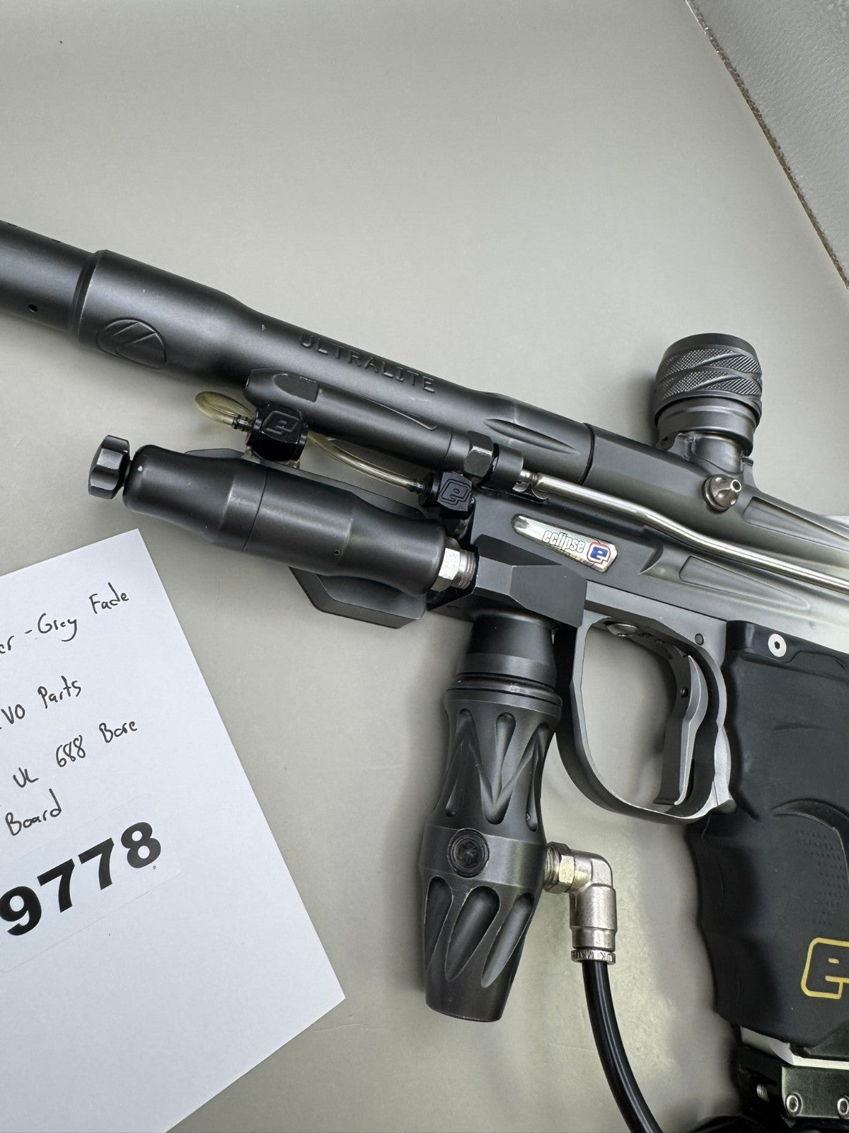 Planet Eclipse Nexus Autococker - Grey Fade - Paintball Marker Fully Working