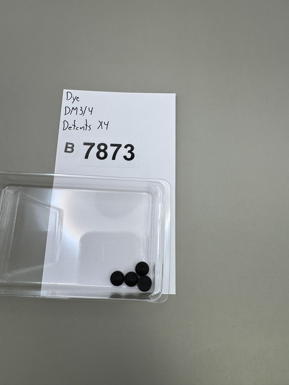 Dye DM3 DM4 Detents Black Set of 4