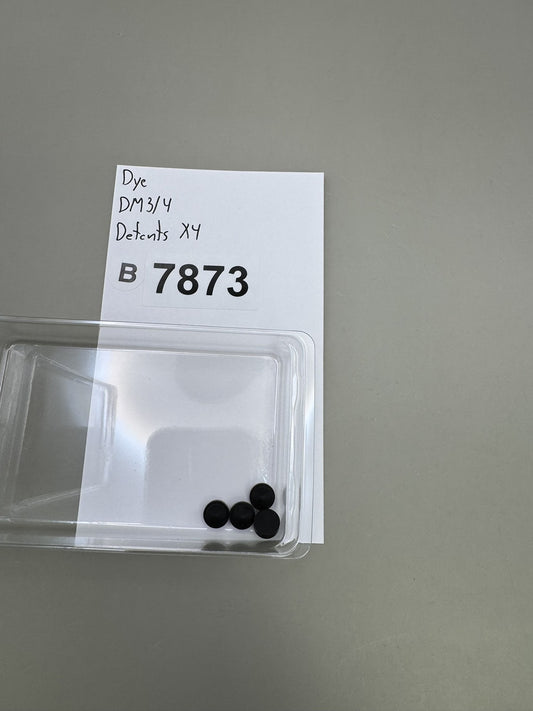 Dye DM3 DM4 Detents Black Set of 4