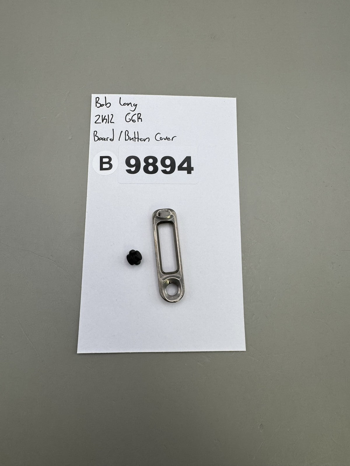 Bob Long 2K12 G6R Board / Button Cover