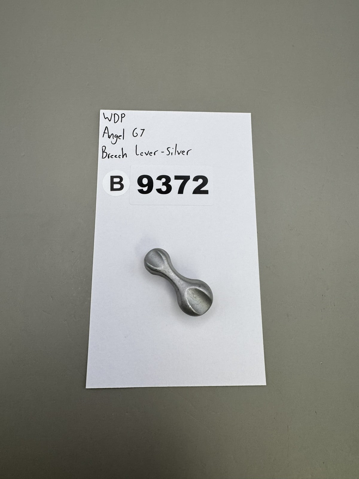 WDP Angel G7 Breech Lever - silver