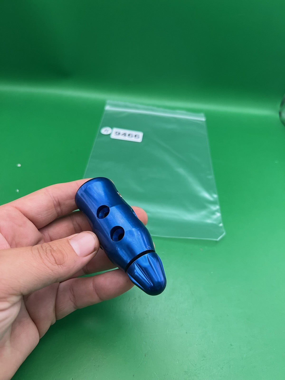 Direct Mount CP ASA Blue Anodized Aluminum Paintball Air System