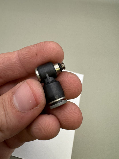 Smart Parts Ion Elbow Fittings Black (2x)