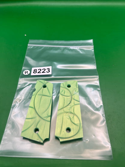 Vintage PB 1911/45 Style Grips- Green Cameo