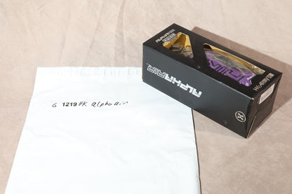 HK Army Alpha Air Pro Paintball Goggle Mask Purple Gold New In Box