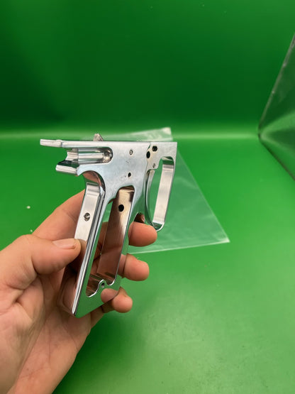 KAPP WGP Autococker Swing Trigger Frame Chrome Silver Aluminum