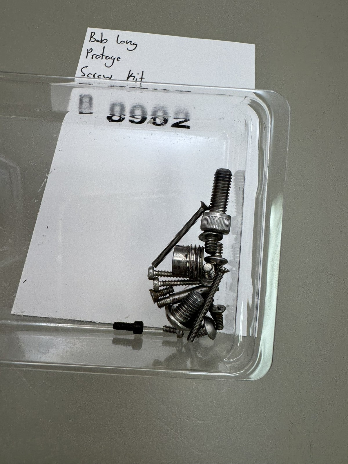 Bob Long Protoge Screw Kit
