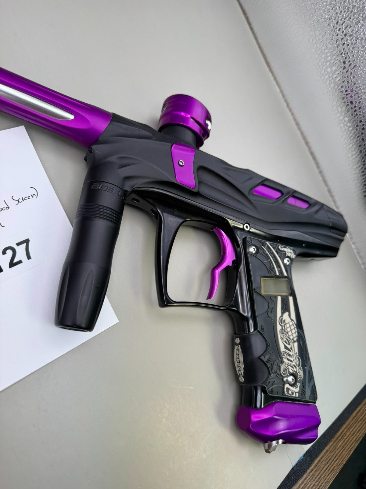 Bob Long VCOM T-Rex V1 Paintball Marker Fully Working