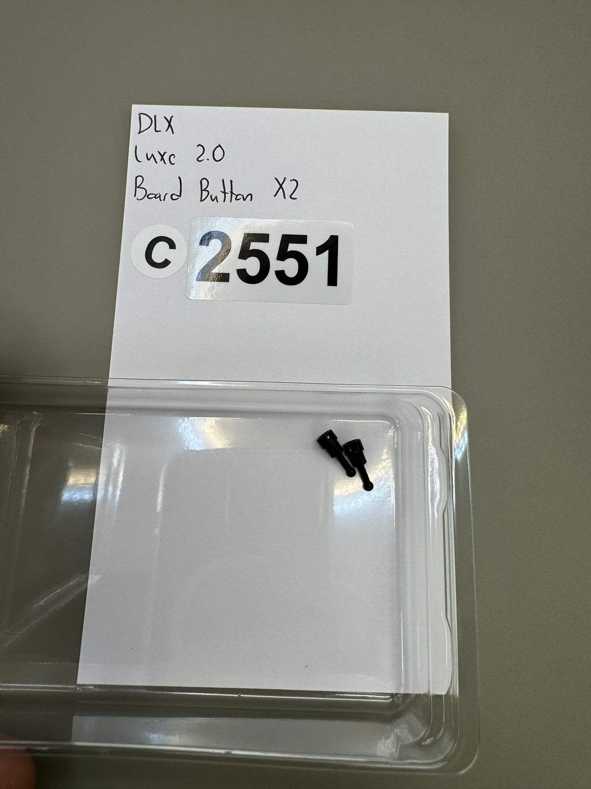 DLX Luxe 2.0 Board Button X2