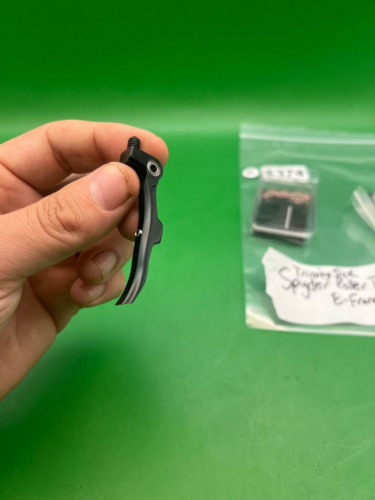 Trinity Sick Spyder Roller Trigger E-Frame Black Aluminum Upgrade