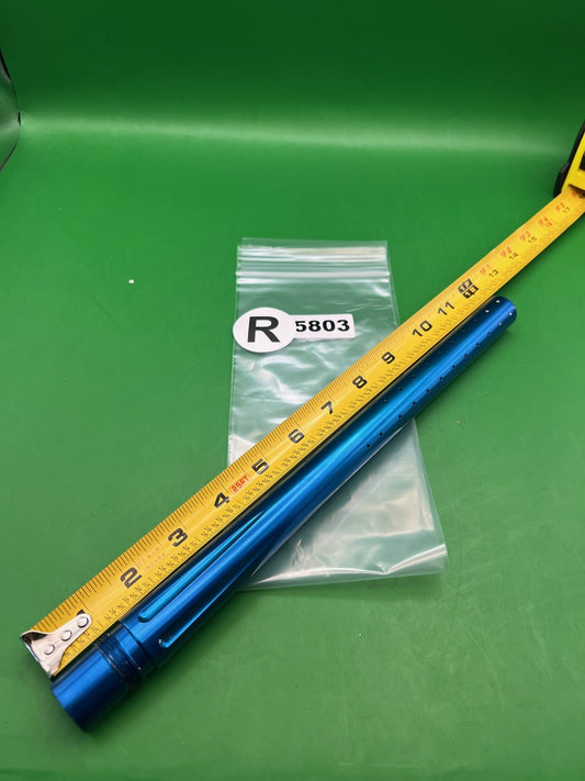 Autococker Empire Barrel 14" .692 Blue - used paintball barrel - blue anno