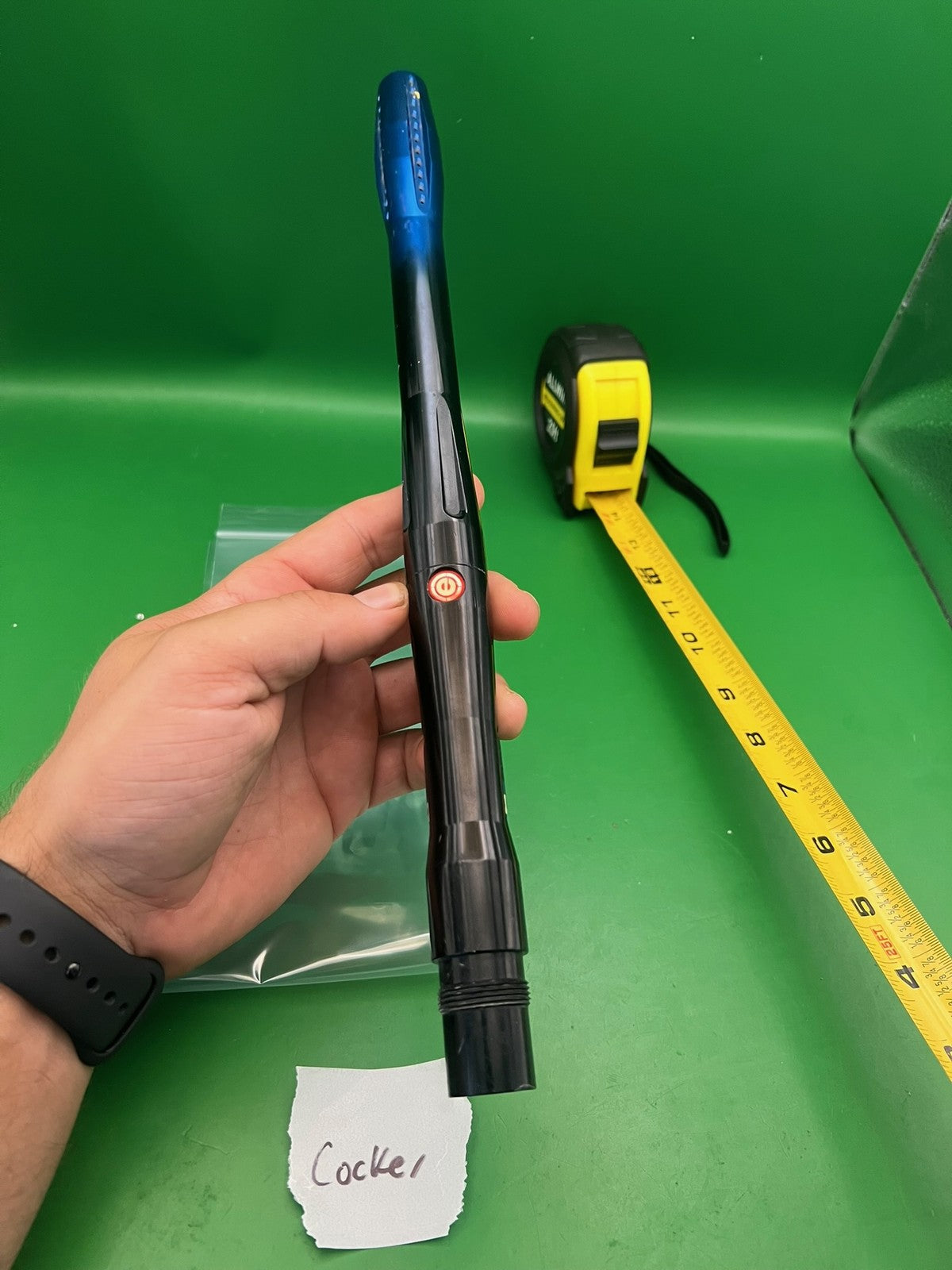 Evil Pipe SP Barrel 16" Autococker Thread .688 Blue Black