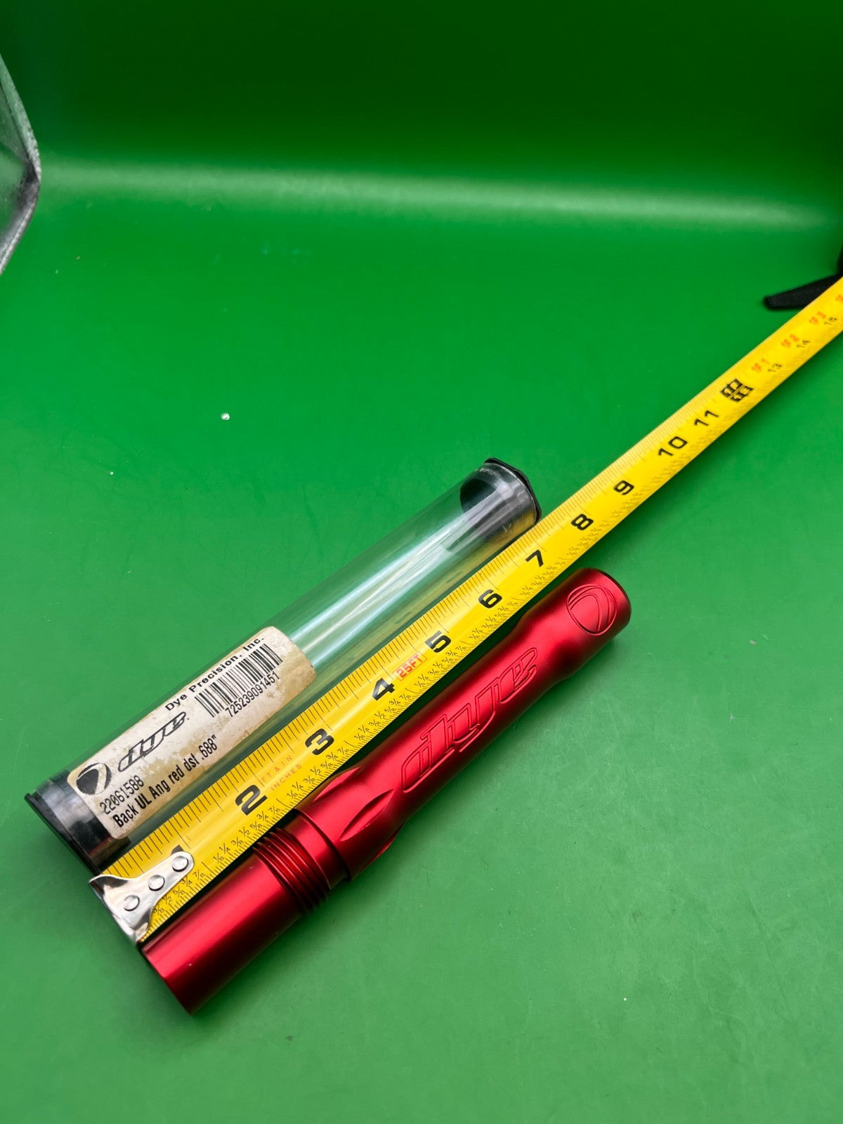 .688 Red WDP Angel Dye UL Ultralight Barrel Back