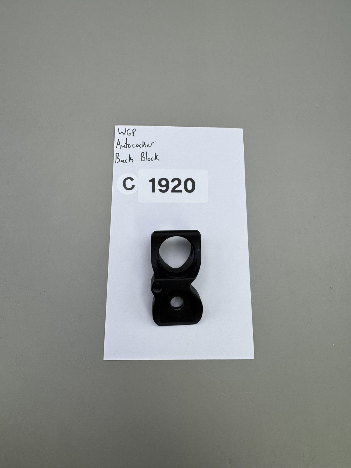 WGP Autocoker Back Block