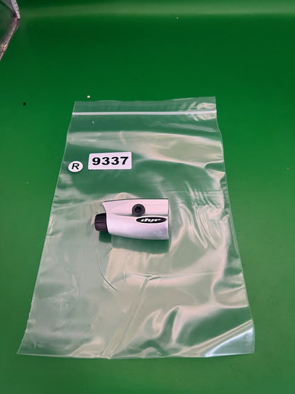 Dye ASA Body White On/Off Air Source Adapter Silver Aluminum