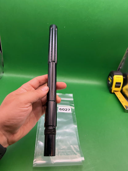 Angel Infinity Barrel Back 14" .688 Black - used paintball barrel back - black