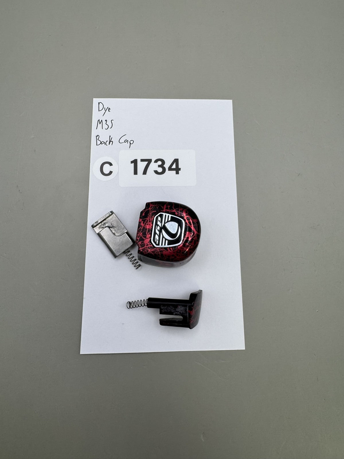 Dye M35 Back Cap