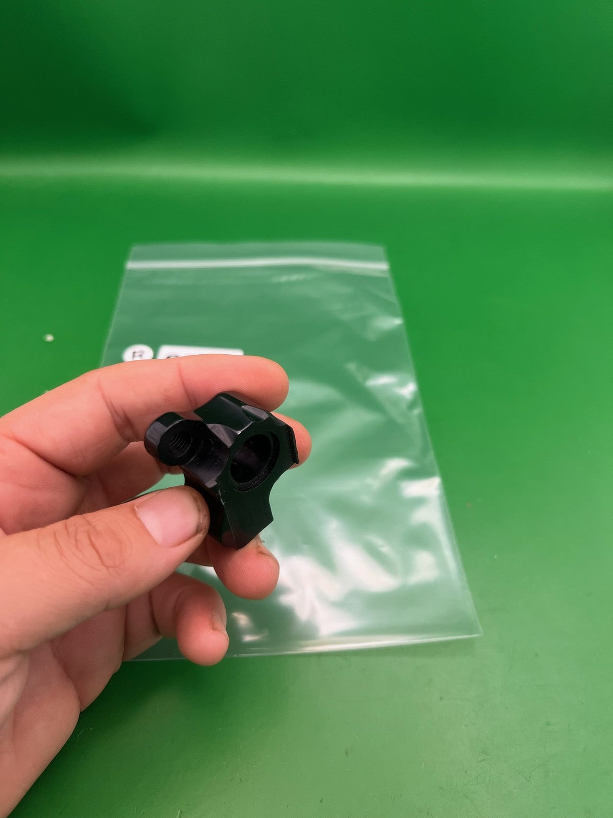 WGP Autococker Front Block Black Aluminum Marker Part