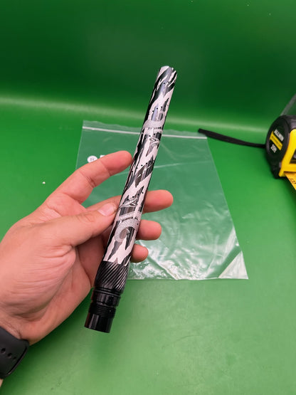 Smart Parts Freak XL 16" Barrel Tip AC Thread Black White Zebra Camo Aluminum