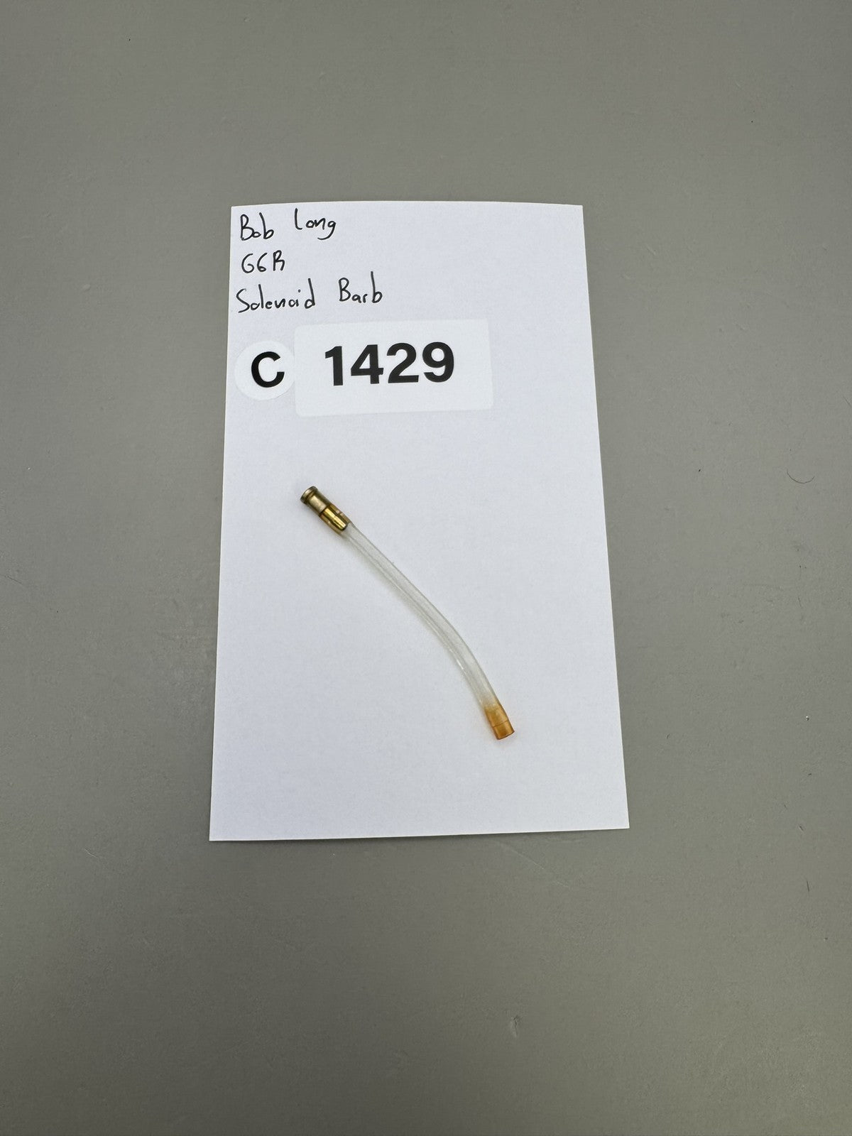 Bob Long G6R Solenoid Barb