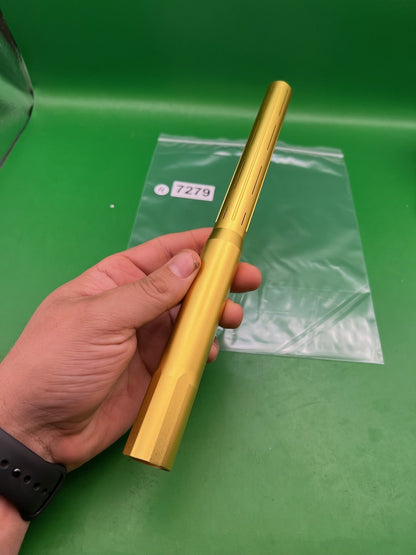 Infamous Pro DNA Silencio Barrel Tip Gold Anodized Aluminum 14"