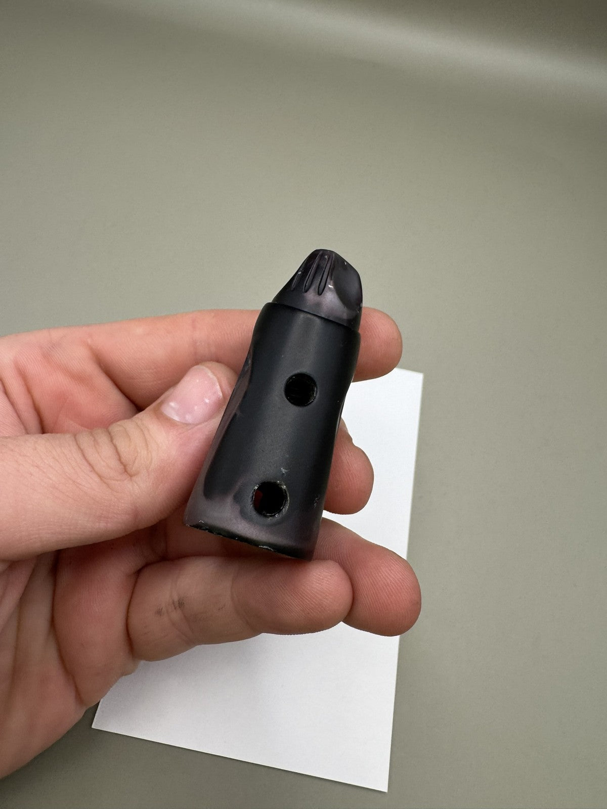 DLX Luxe 1.0/2.0 ASA Black Paintball On/Off Air Source Adapter