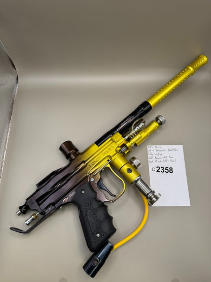 A.N.S Xtreme GX-4 Autococker - Black/Yellow - Paintball Marker Fully Working