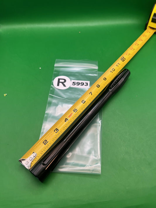 Evil Pipe Barrel Tip - used paintball barrel tip - black