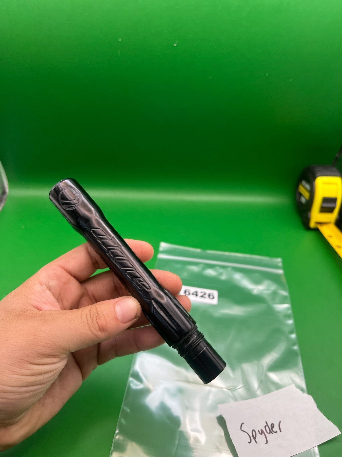 Dye Ultralite Barrel Back Spyder .688 Bore 8in Black