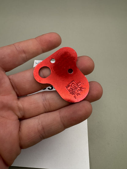 WDP Angel A4 Fly Bach Plate -Red