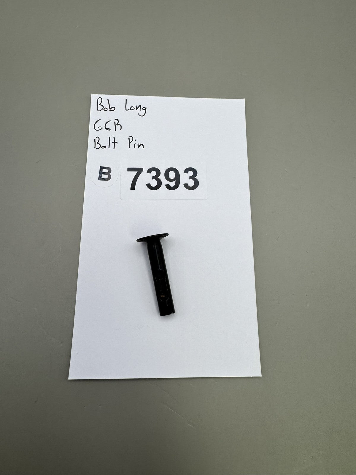 Bob Long G6R Bolt Pin Black
