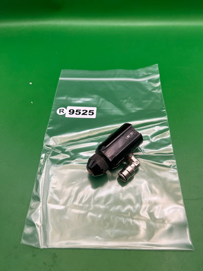 Custom Products CP ASA Black Gloss Knurled Knob w/ Elbow Fitting