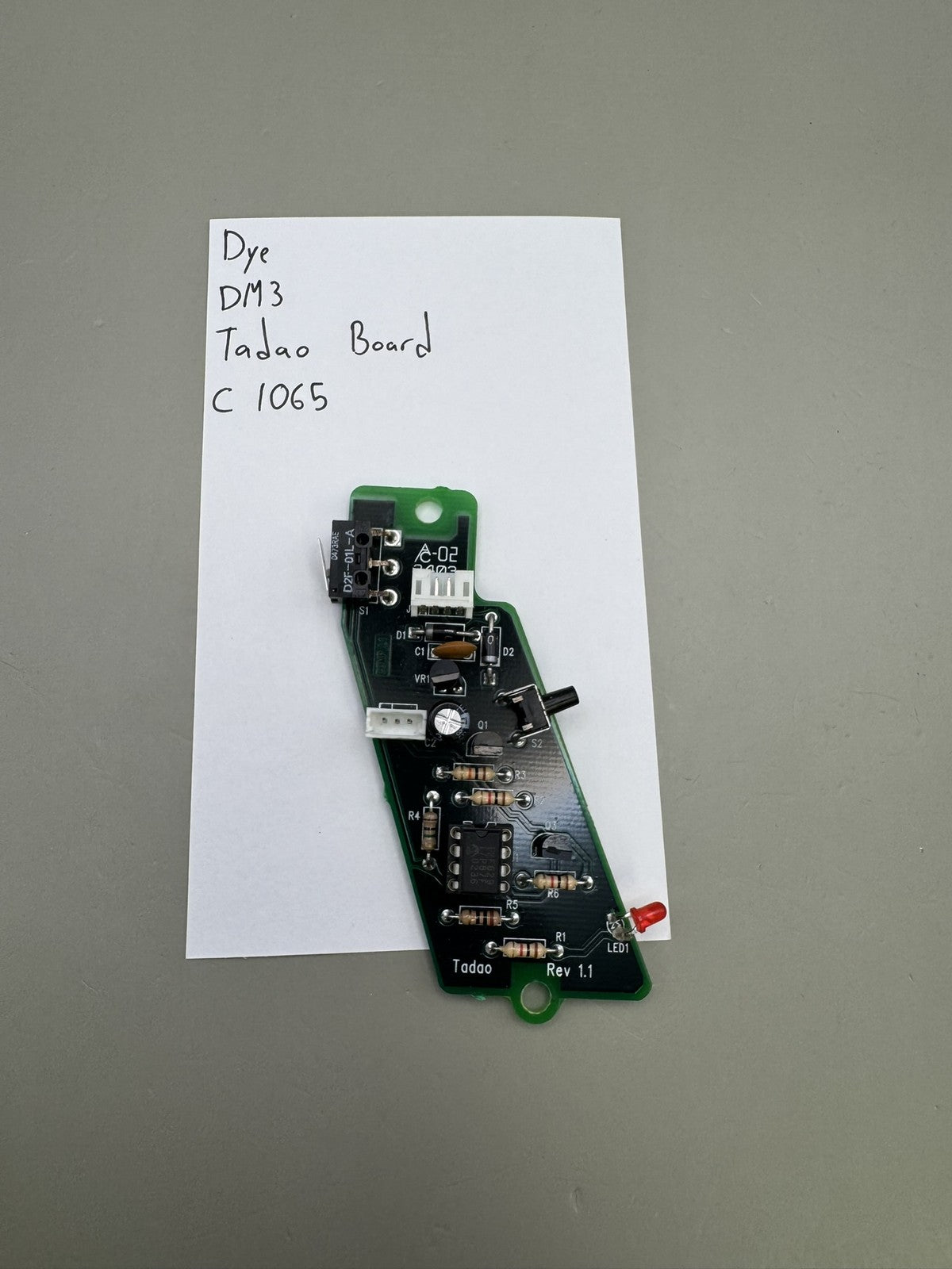 Dye DM3 Tadao Board
