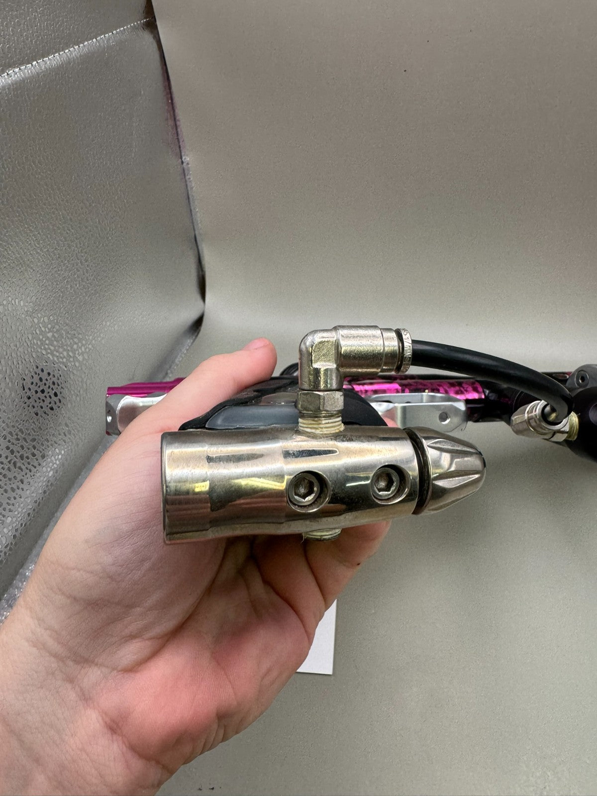 WGP Karnivor Mid-Block Pump - Pink - Paintball Marker Fully Working
