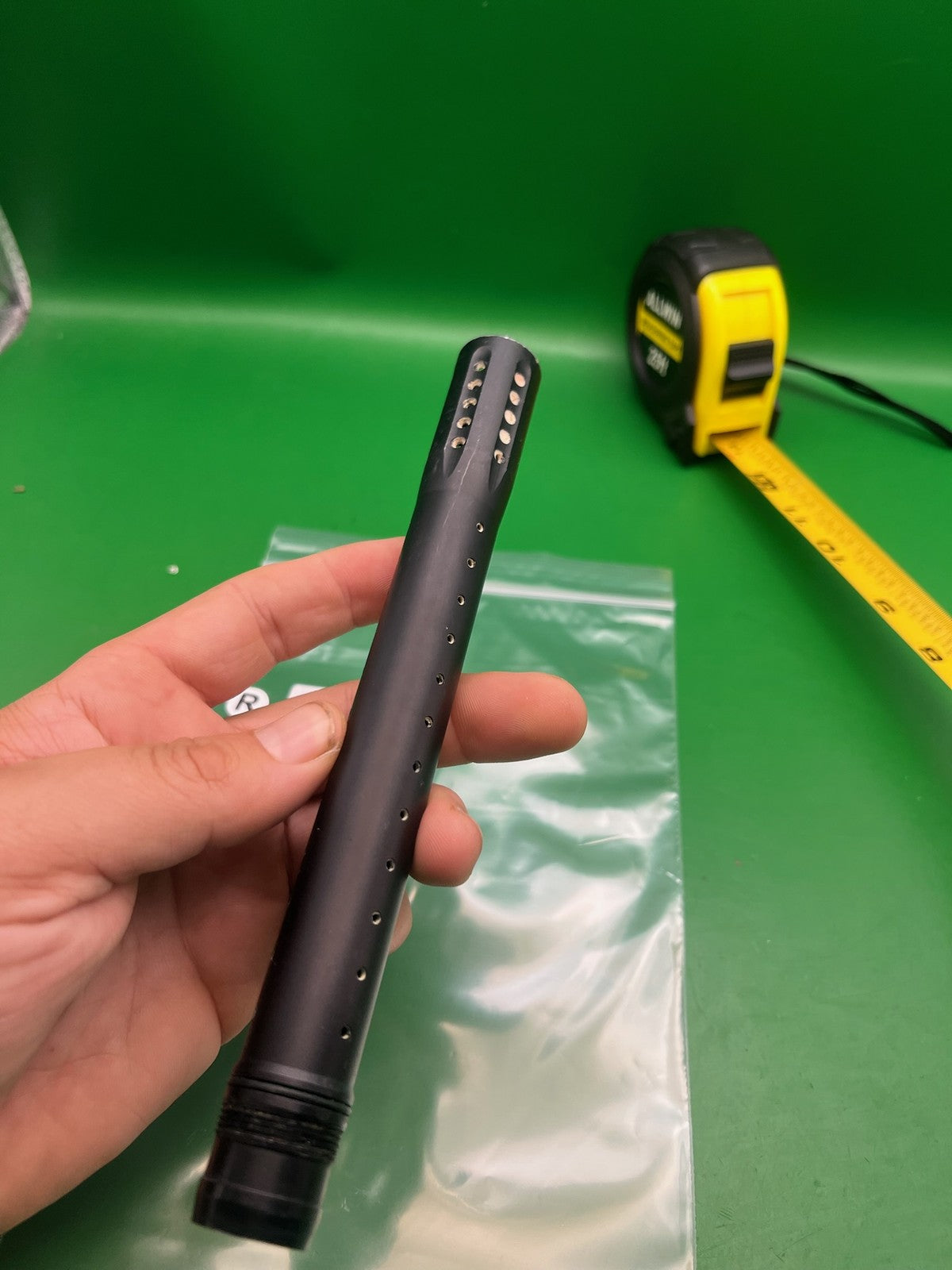 Dye UL Ultralite 12" Barrel Tip Matte Black Ported Aluminum
