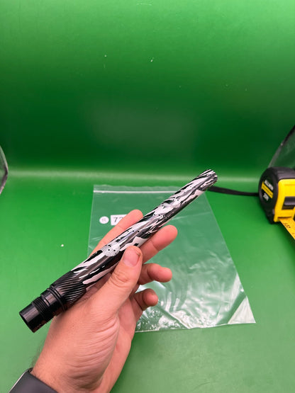Smart Parts Freak XL 16" Barrel Tip AC Thread Black White Zebra Camo Aluminum