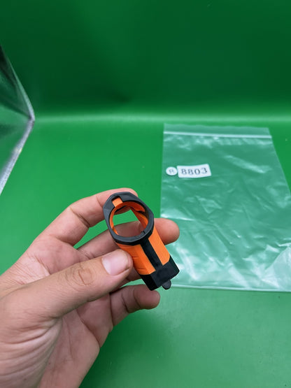 Planet Eclipse Ego LV1 Foregrip Crown Orange Black Rubber Front Grip