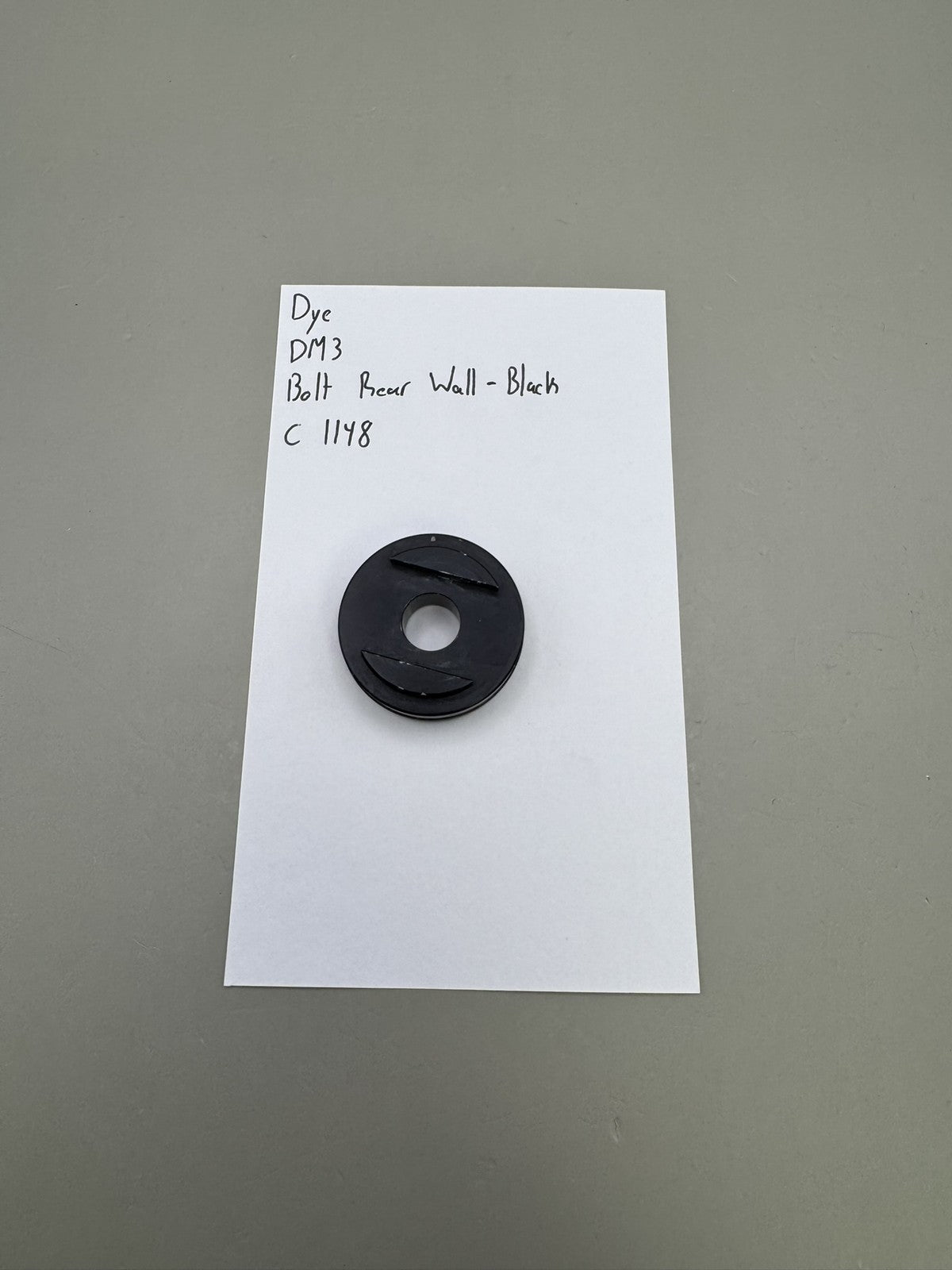 Dye DM3 Bolt Rear Wall - Black