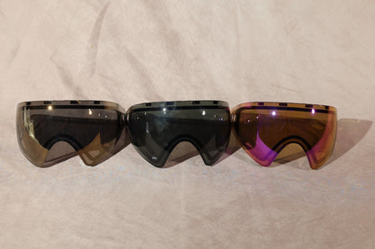Dye I4 Paintball Goggle Replacement Lens Lot of 3 Smoke Gold Mirror Thermal