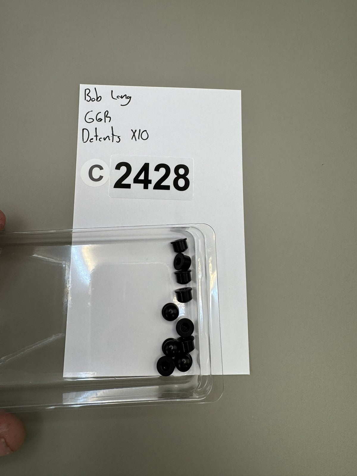 Bob Long G6R Detents X10