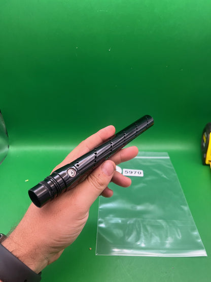 Freak 12 Inch Tip - used paintball barrel tip - black