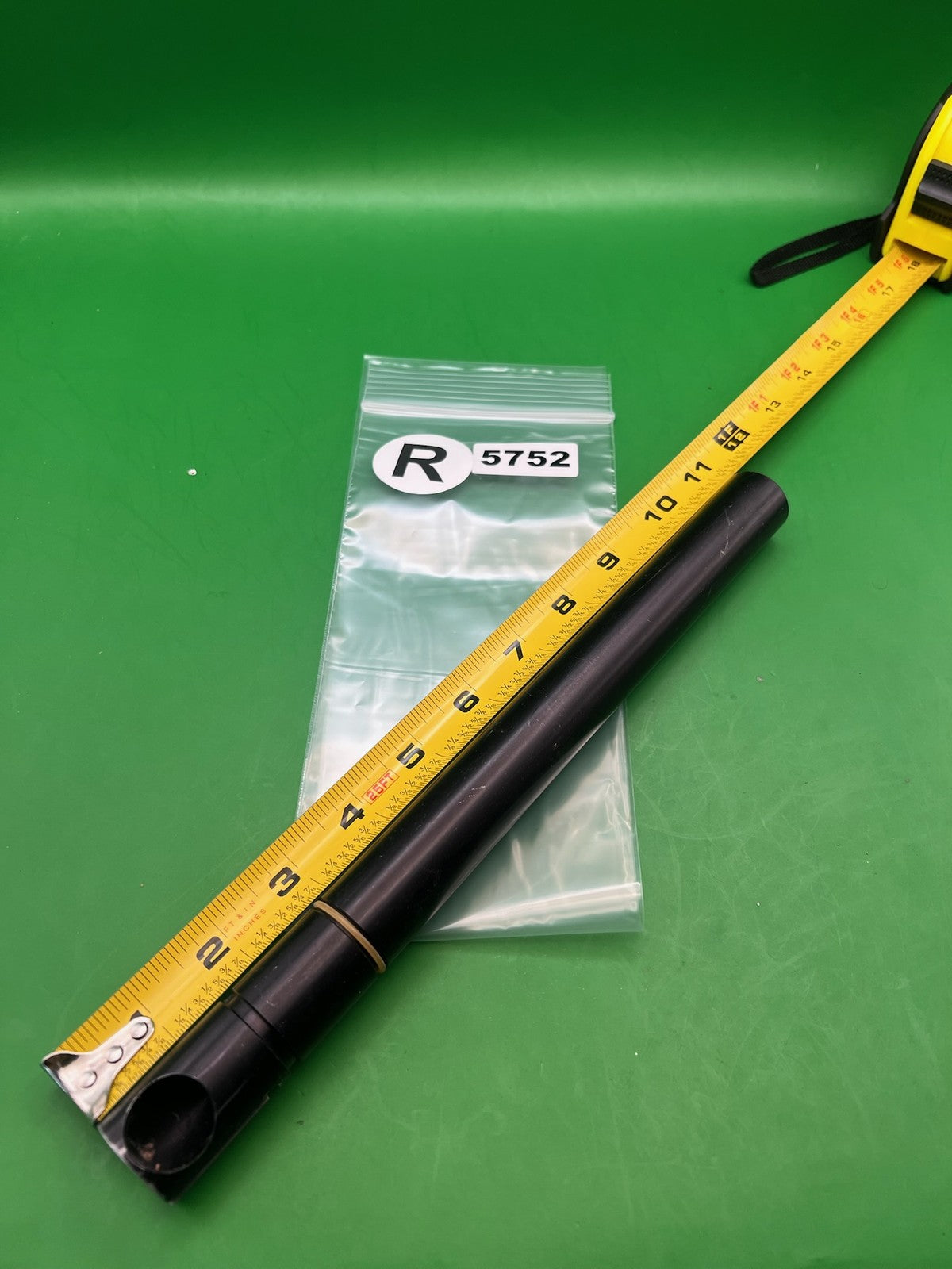 Automag Barrel  12" .690 Black - used paintball barrel - black