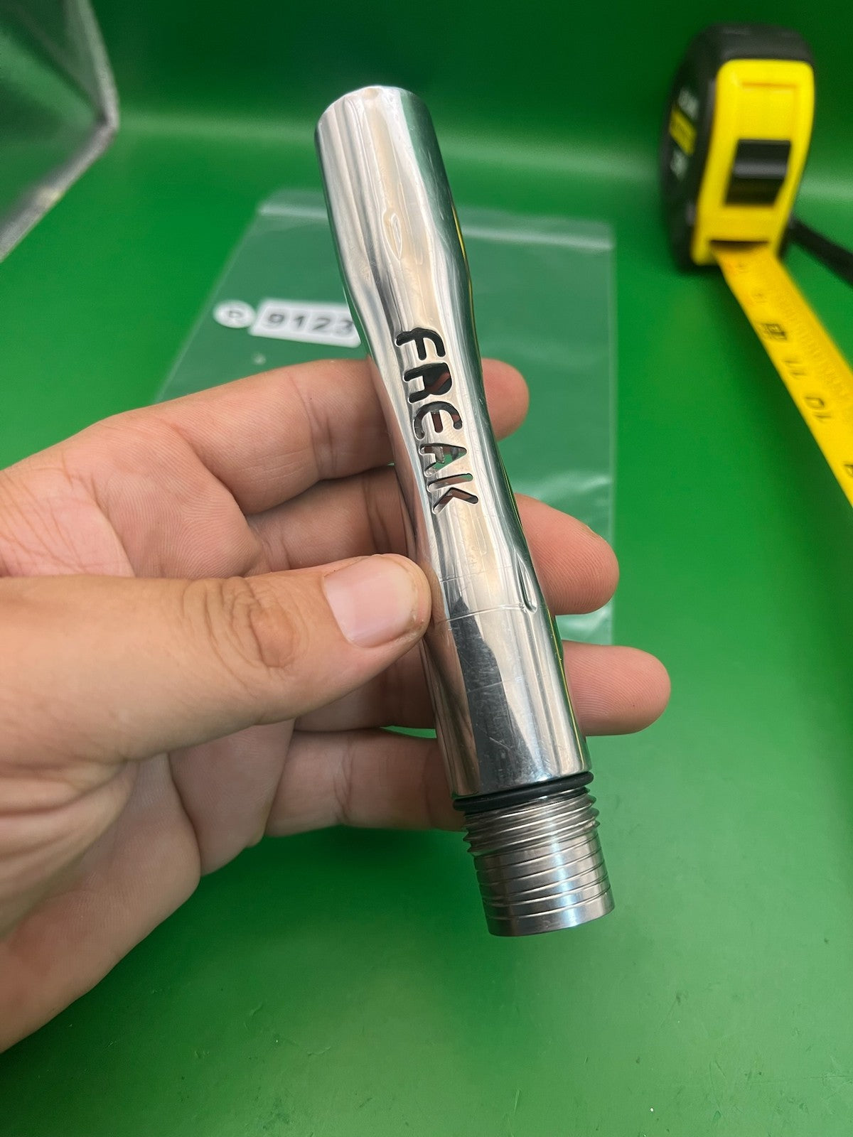 Smart Parts Freak Barrel Back Polished Silver Aluminum ~5in Ion / Luxe