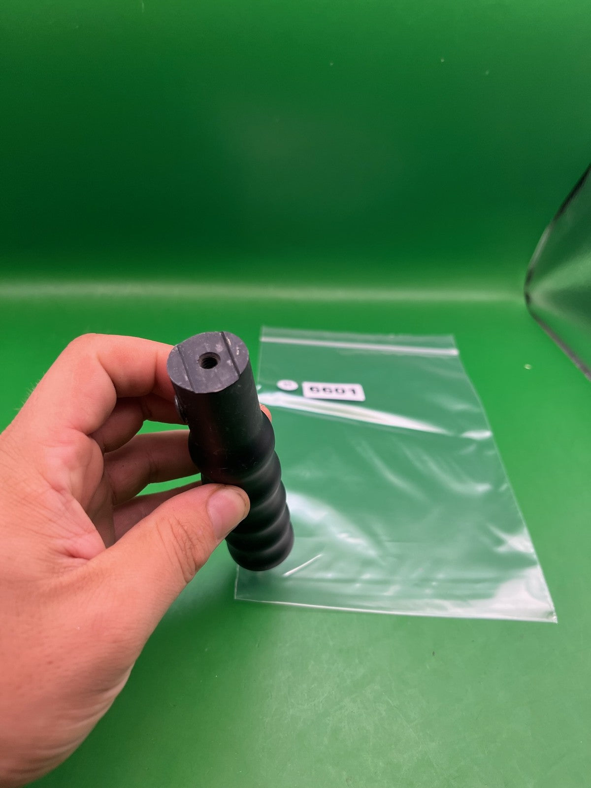 Automag PTP Front Handle - used paintball front handle / foregrip - black