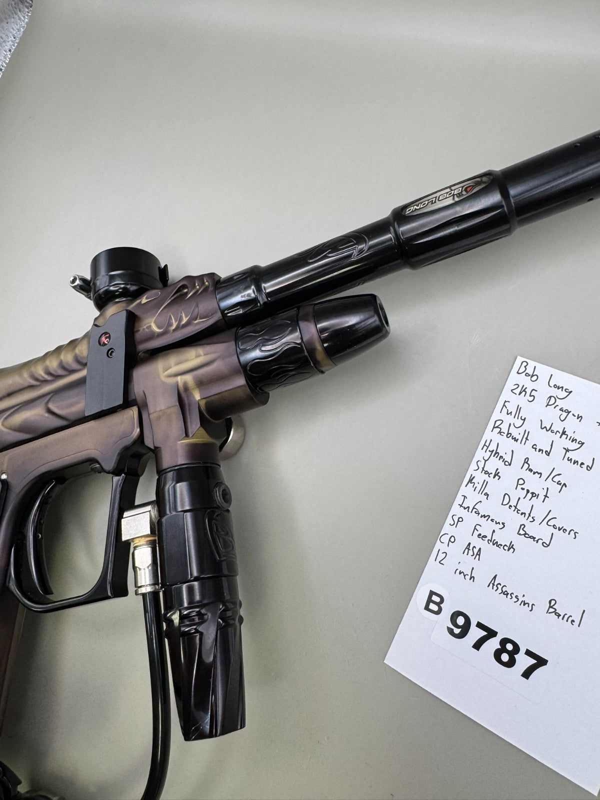 Bob Long 2k5 Dragon Intimidator - Paintball Marker Fully Working