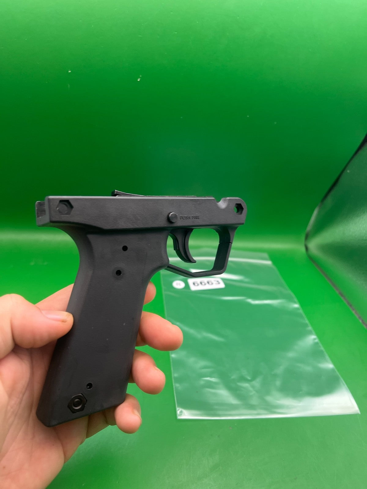 BT-4 Tipmmann Frame NOS - used paintball grip frame - black