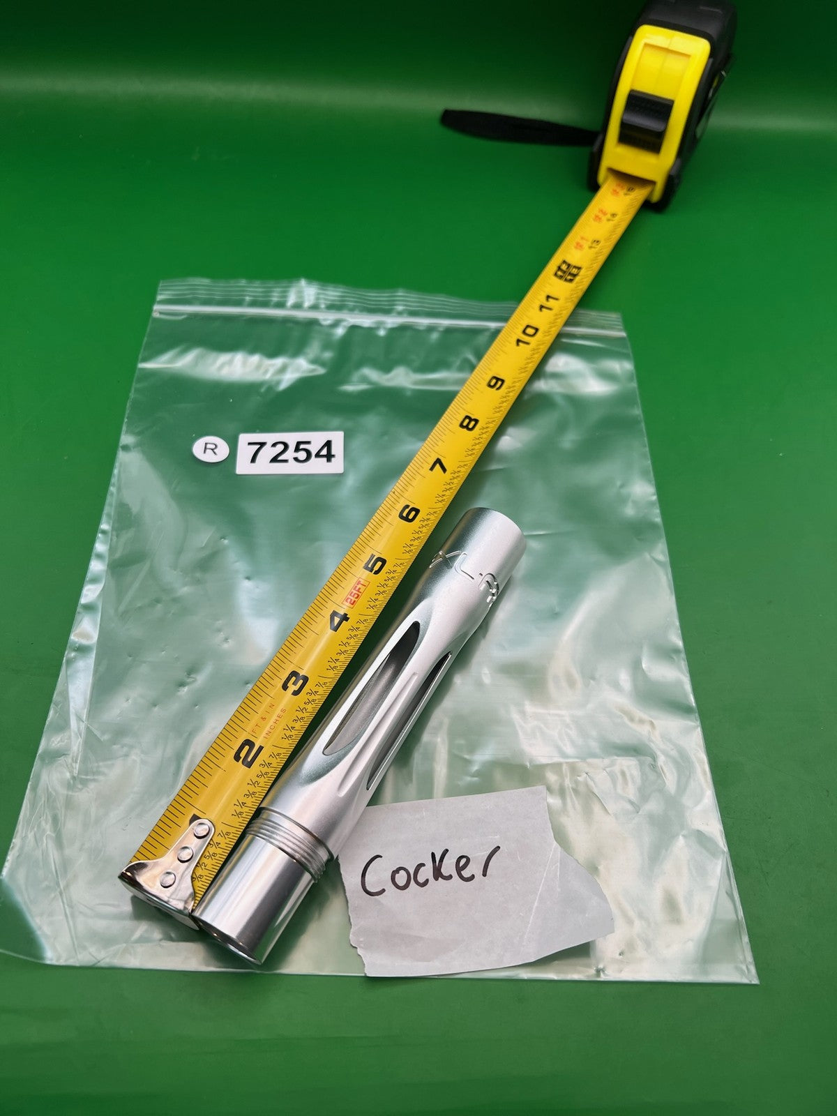 Smart Parts Freak XL Barrel Back AC Autococker Thread Silver Aluminum ~5"