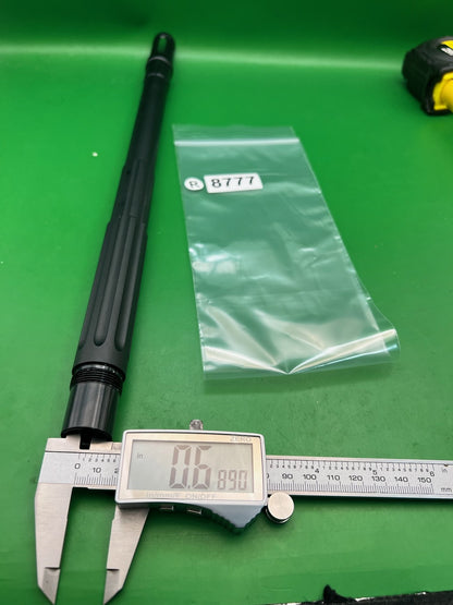 Tactical Barrel 16" .689 Bore AC Thread Black Autococker