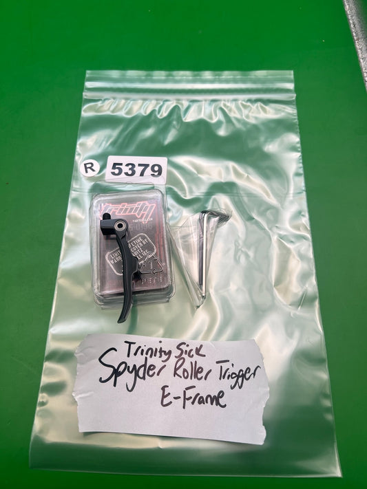 Trinity Sick Spyder E-Frame Roller Trigger Black Aluminum